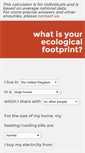 Mobile Screenshot of ecologicalfootprint.com